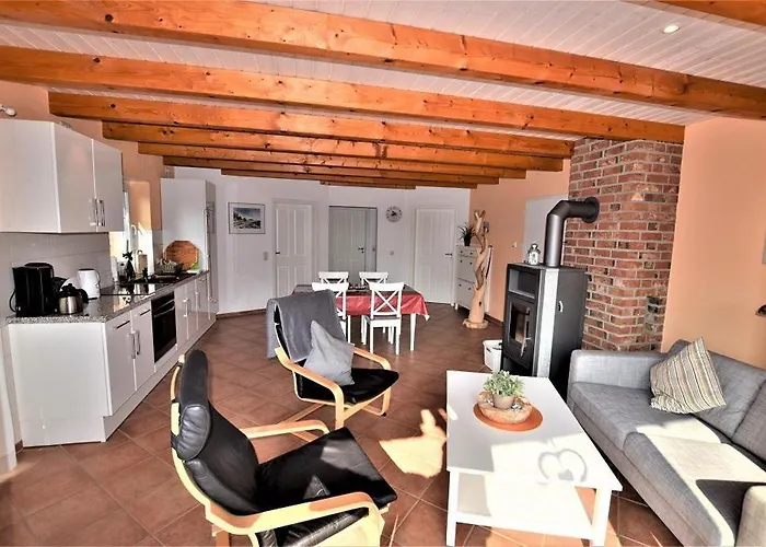 Nyaraló Ostseeliebe Haus Ostseeliebe Haushaelfte Links Hohwacht